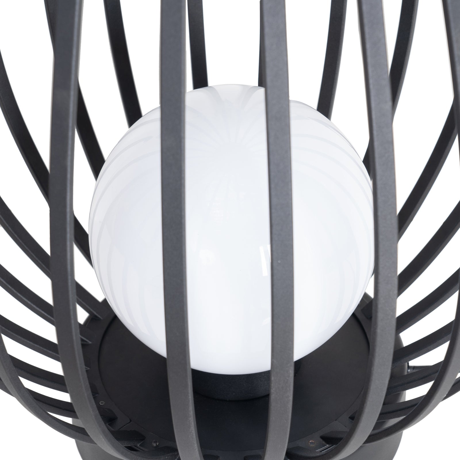 Utelampe Marrin svart metall E27 Ø46 cm IP44 - Lucande