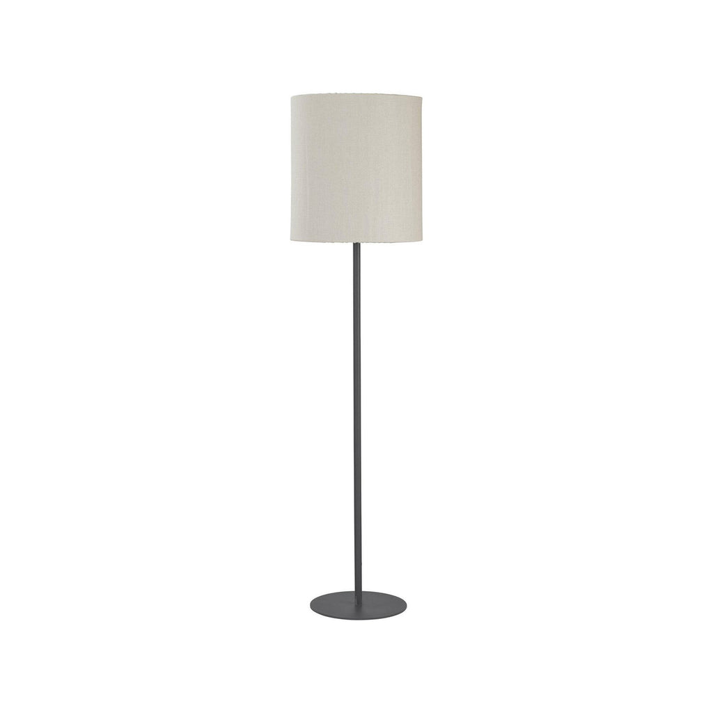 Utendørs gulvlampe Agnar tekstil beige/mørkegrå detalj