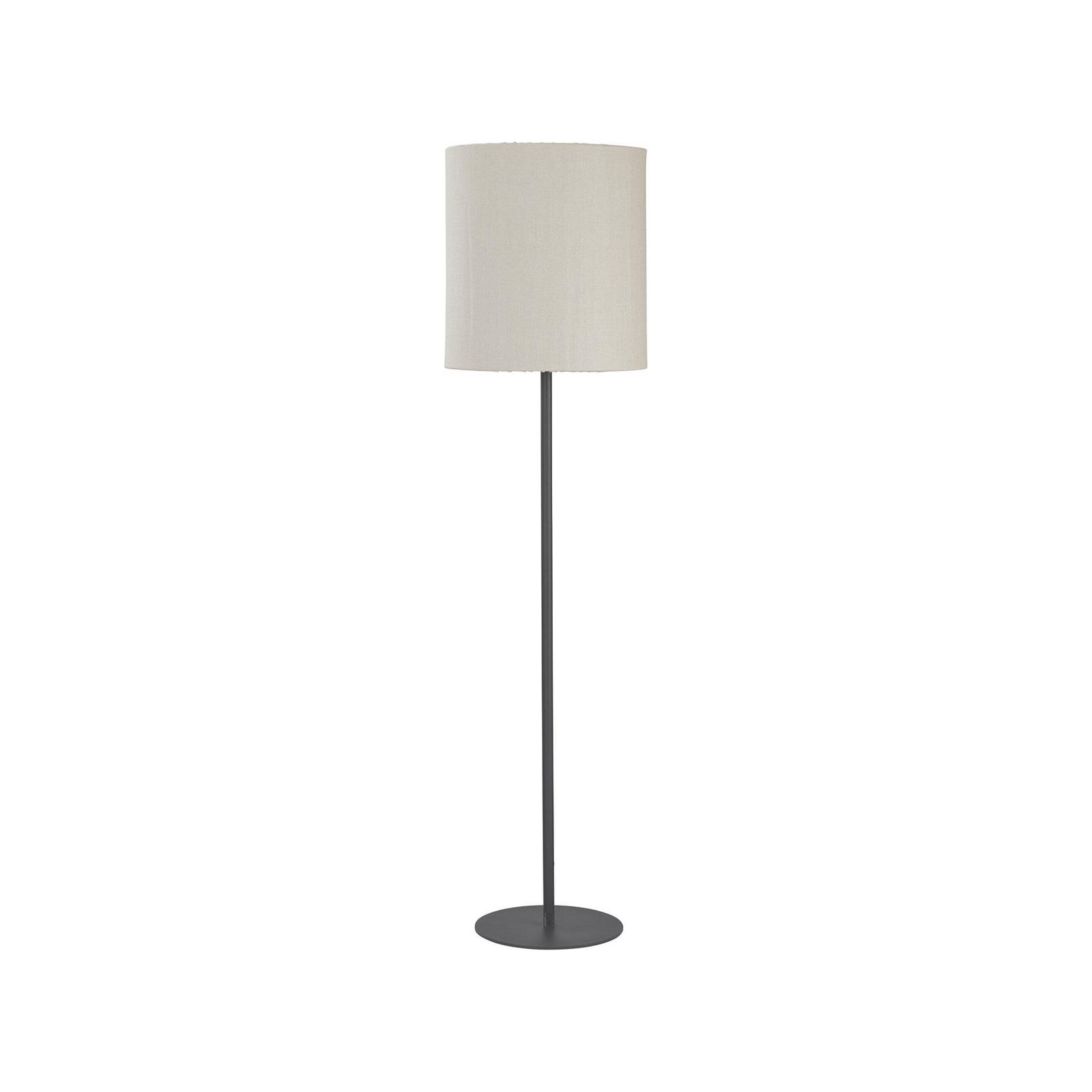 Utendørs gulvlampe Agnar tekstil beige/mørkegrå detalj
