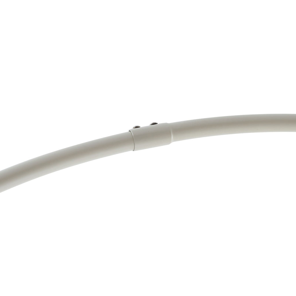 Utendørs gulvlampe Valdorin beige E27 i mørke