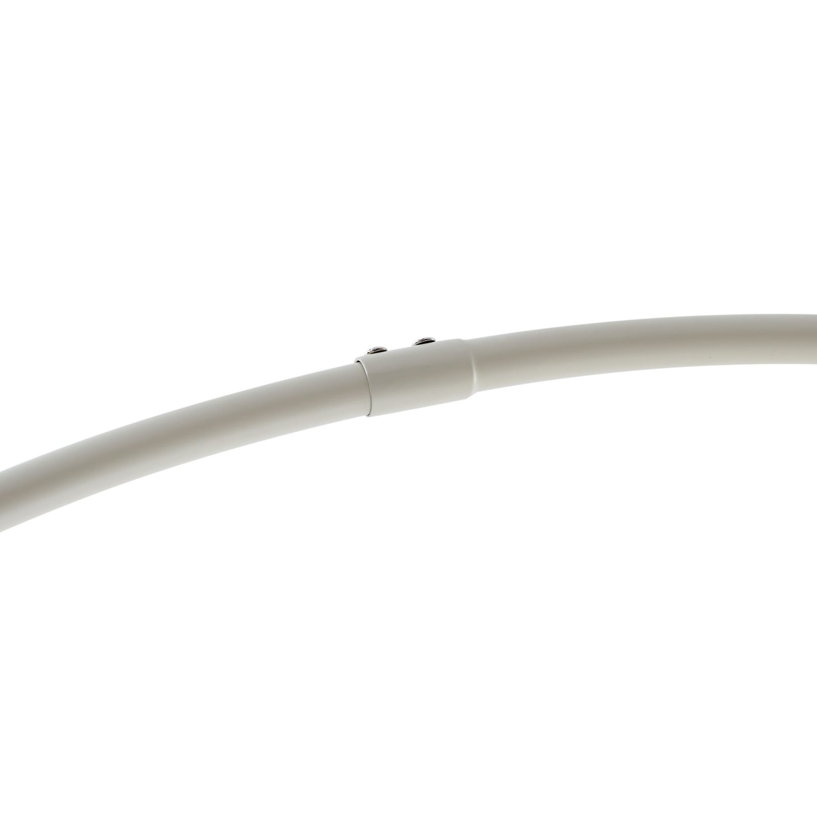 Utendørs gulvlampe Valdorin beige E27 i mørke