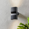 Utevegglampe KLAMP 2-lys GU10 dimbar IP44 forside