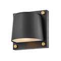 Utevegglampe Scout svart GU10 dimbar IP44 forfra