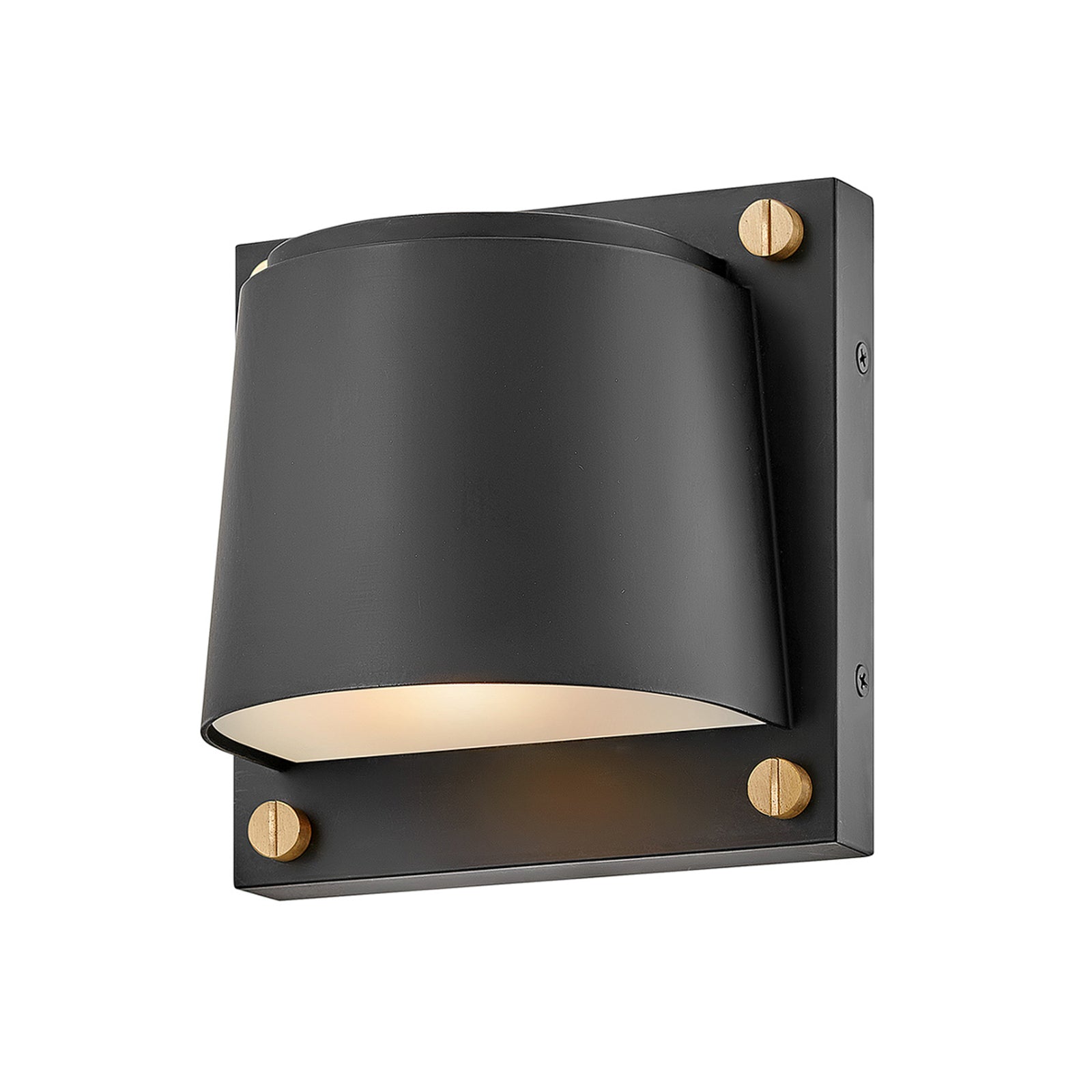 Utevegglampe Scout svart GU10 dimbar IP44 forfra