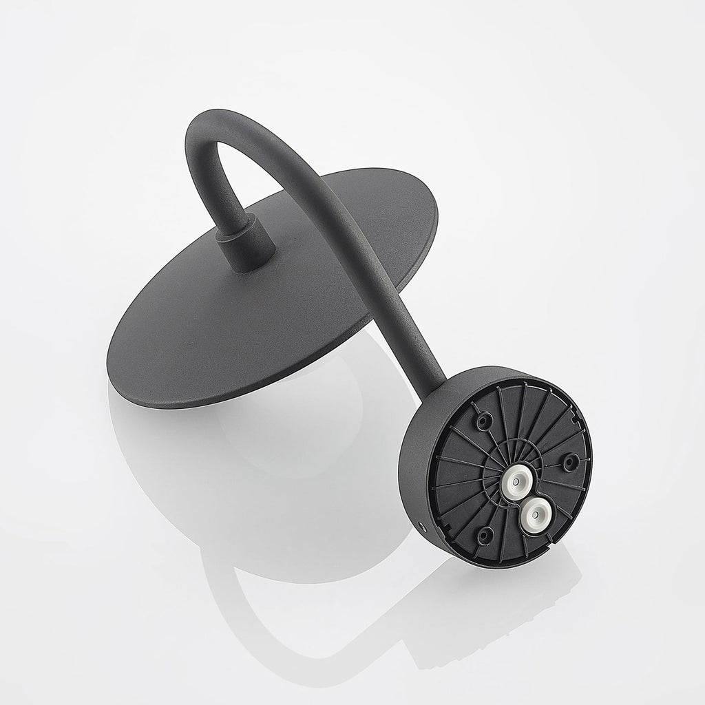 Utevegglampe Zamalino monteringsdetaljer og mål