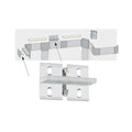 Veggfeste for Duo Profil LED-stripe 4-pakning front