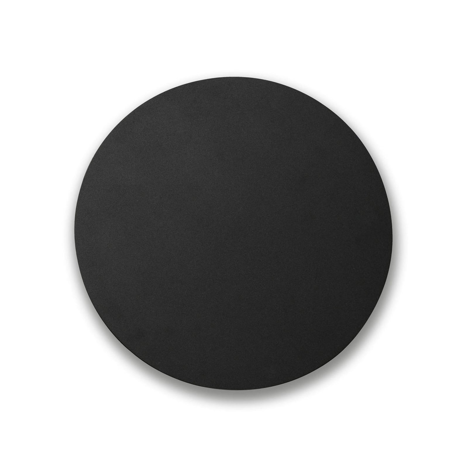 Vegglampe Board LED skifertavle skrivbar Ø35 cm svart - FARO BARCELONA forfra