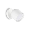 Vegglampe Dodo justerbar hvit metall GX53 forfra