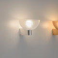 Vegglampe Fata LED transparent polymer E14 Kartell forfra