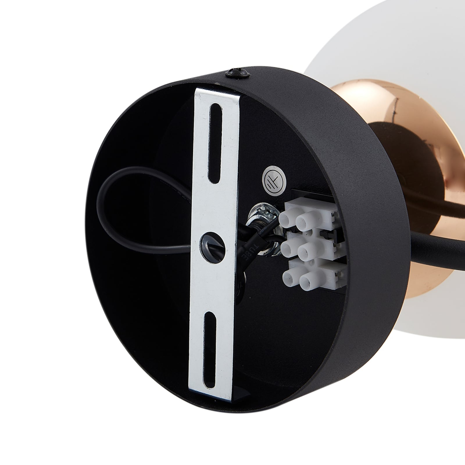 Vegglampe Kosmo astronaut plast E27 30 cm hvit - Lindby