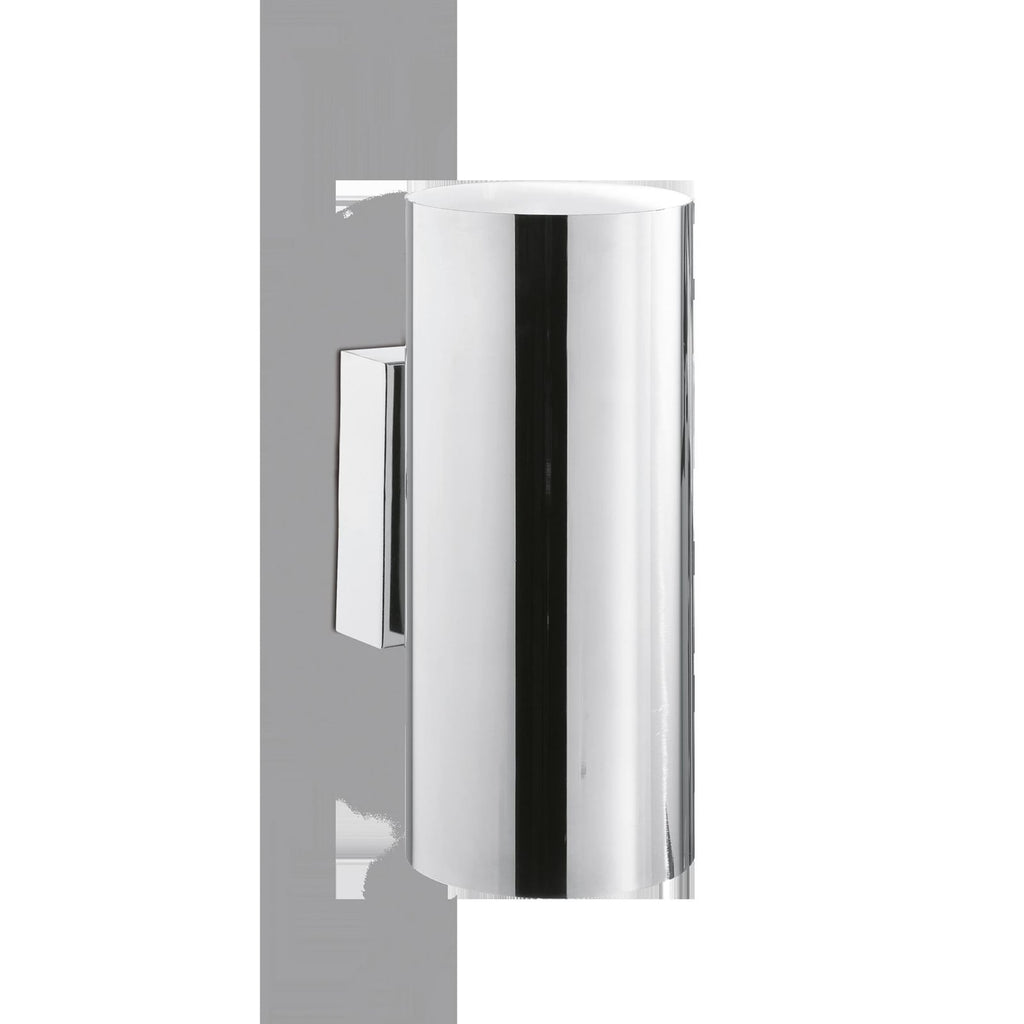 Vegglampe Look krom metall 2-lys opp og ned bakside