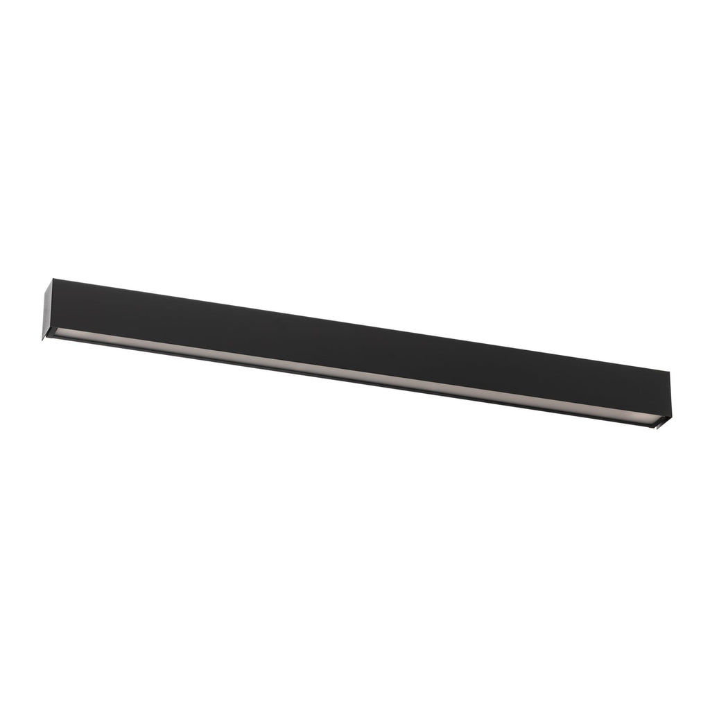 Detalj av Vegglampe Straight M grafitt 92 cm