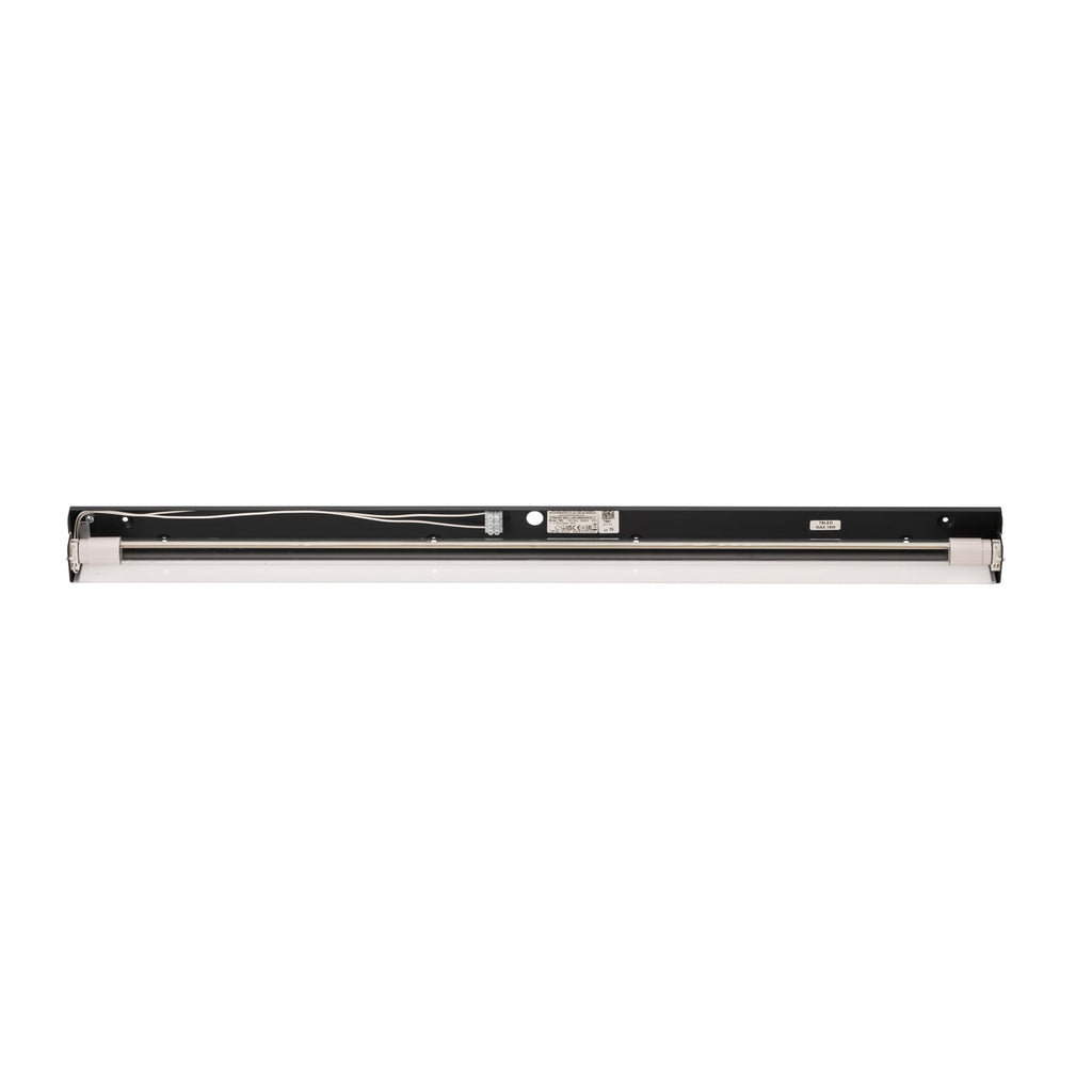 Vegglampe Straight M grafitt 92 cm med varmt lys