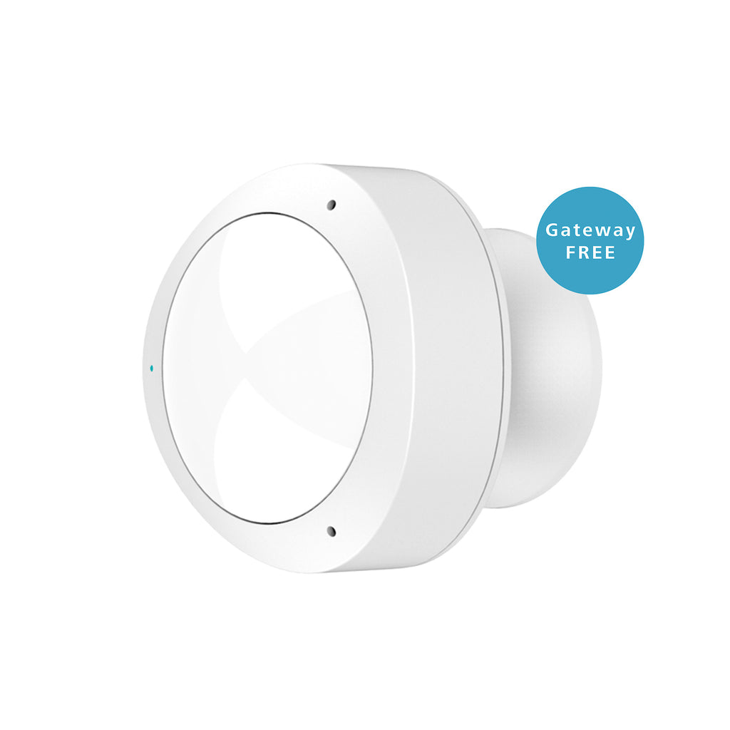 Nærbilde av WiFi bevegelsessensor appstyrt og stemmestyring hvit - Hama sensor