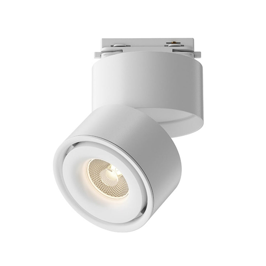 Yin LED-spot for skinnesystem dimbar hvit 15W 3000K Maytoni forfra