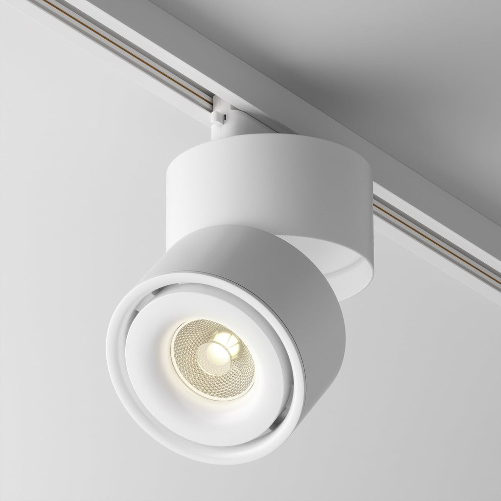 Yin LED-spot for skinnesystem dimbar hvit 15W 3000K Maytoni nærbilde