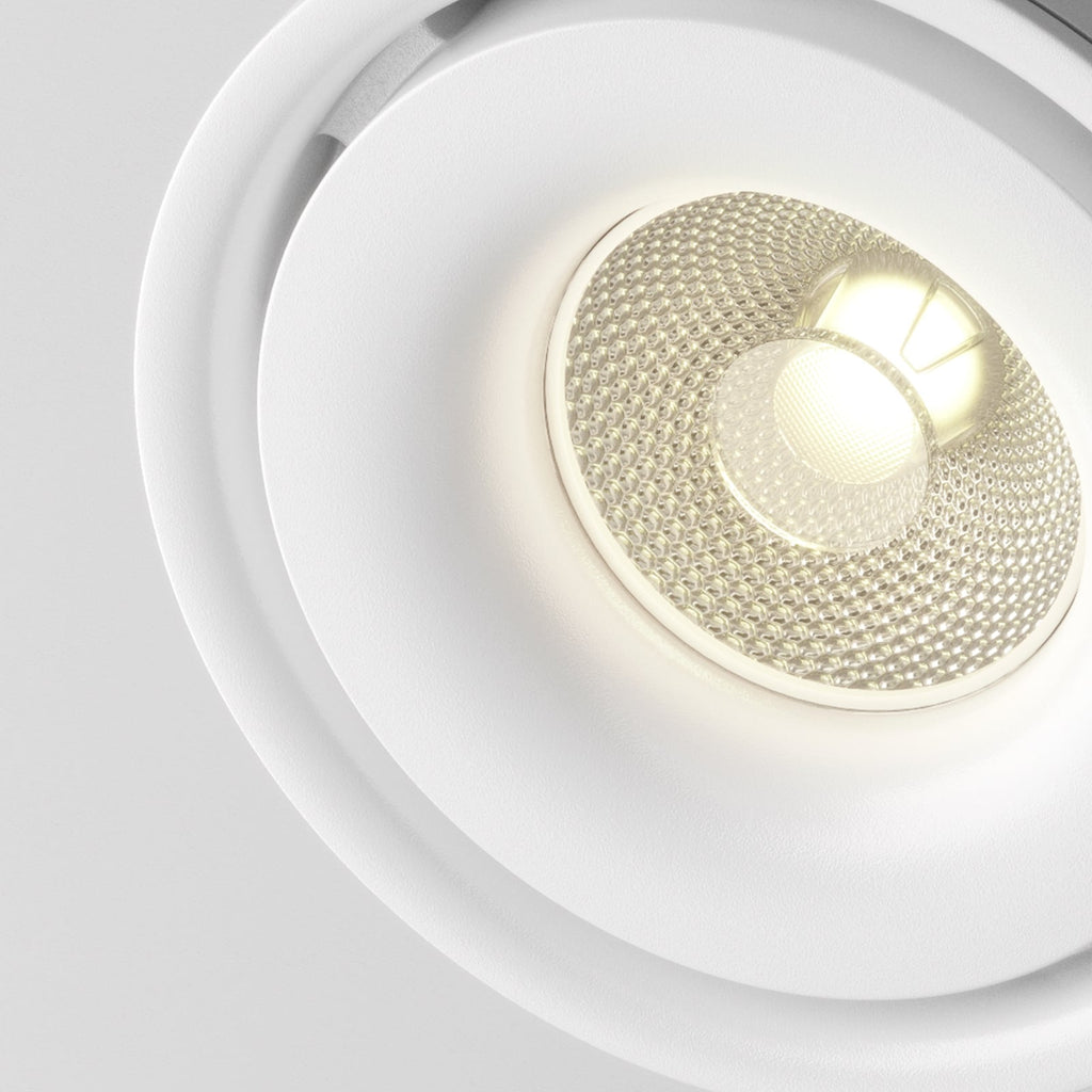 Yin LED-spot for skinnesystem dimbar hvit 15W 3000K Maytoni lysdetalj