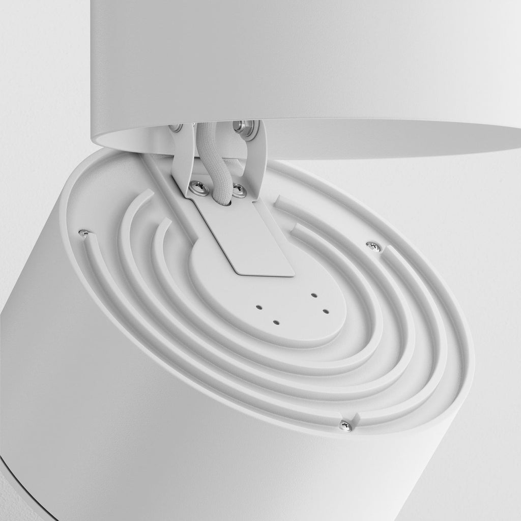 Yin LED-spot for skinnesystem dimbar hvit 15W 4000K med skinnesystem