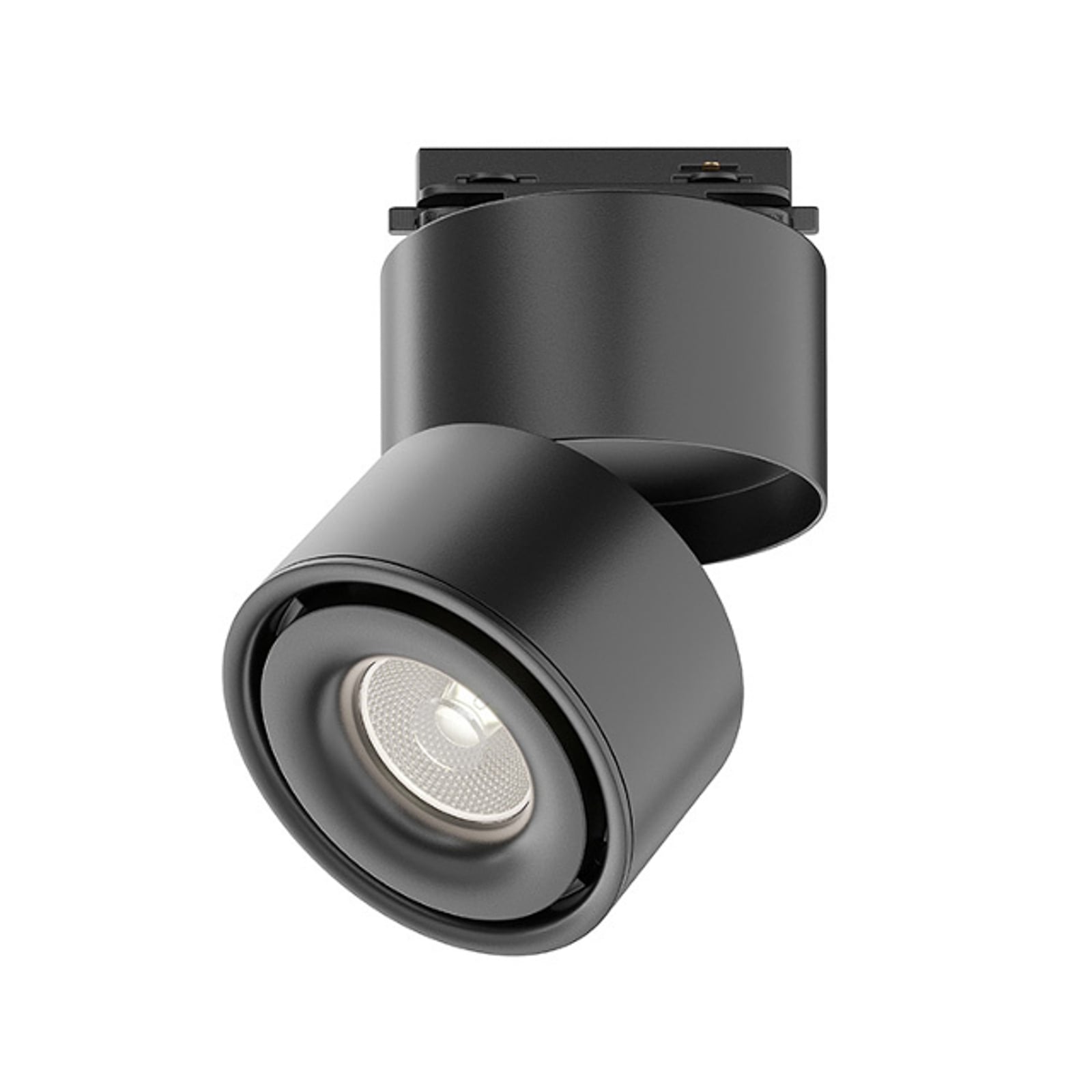 Yin LED-spot for skinnesystem dimbar svart 15W 4000K forfra