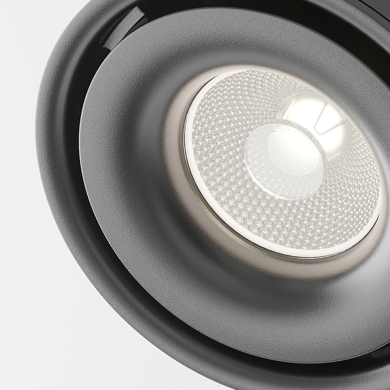 Yin LED-spot for skinnesystem dimbar svart 15W 4000K justerbar